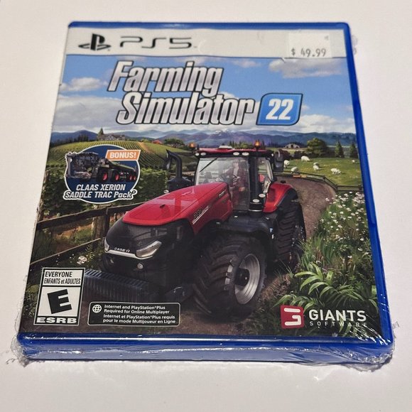 Farming Simulator '22 Sony PS5 Playstation 5 Factory Sealed - Picture 1 of 2